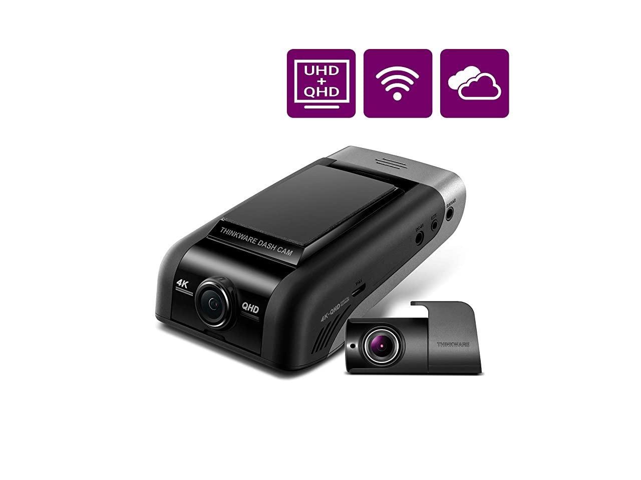 U1000 Dual Dash Cam 4k Uhd 3840x2160 Front Cam 2k 2560x1440 Rear Cam 150 Wide Angle Dashboard Camera Recorder With G Sensor W Sony Sensor Parking Mode Wifi Gps Cloud Enabled Newegg Com