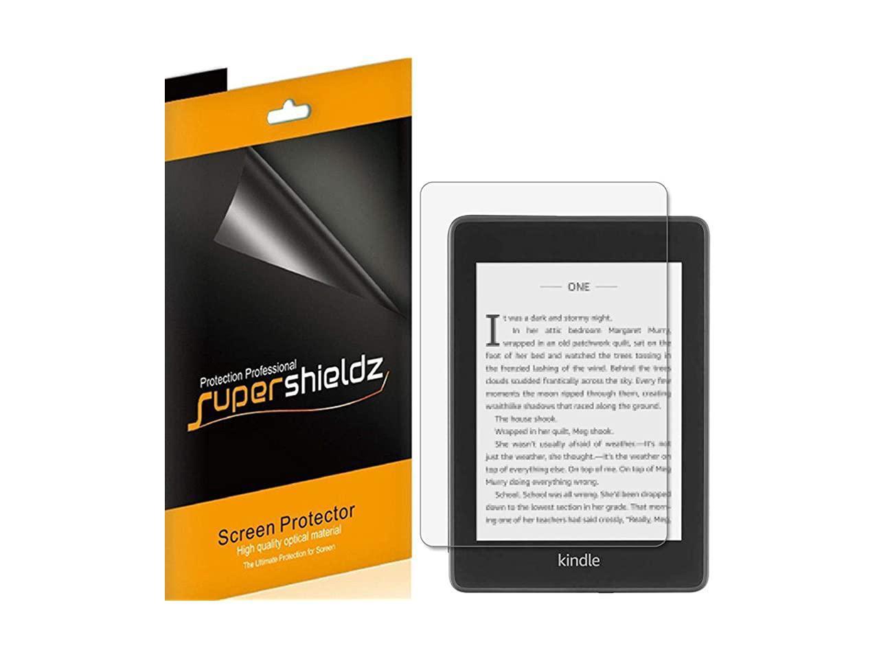 Shield Screen Protector Supershieldz for Kindle Paperwhite Anti Glare and Anti Fingerprint 3 Pack 10th Generation 2018 Release Matte 