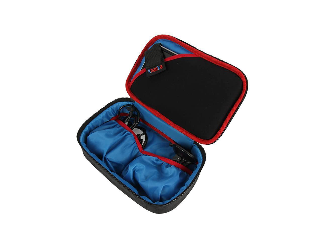 Khanka Storage Carrying Travel Case Bag for 6-7 inch Garmin DriveSmart 70 NA LMT GPS Navigator System Hard