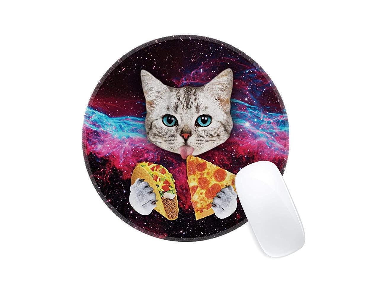 space cat mouse pad