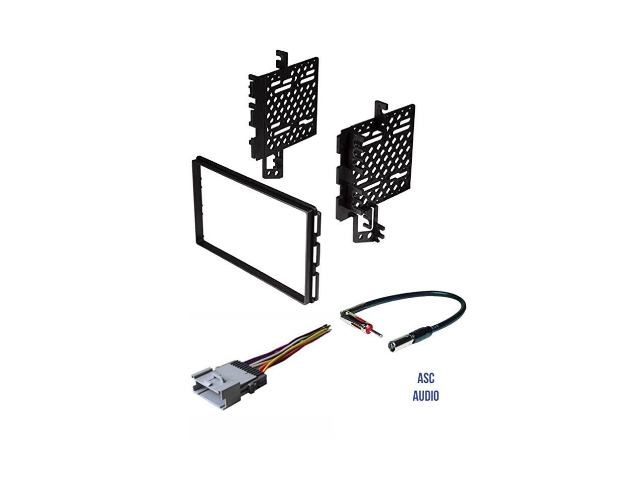 Car Stereo Radio Install Dash Kit Wire Harness and Antenna Adapter for