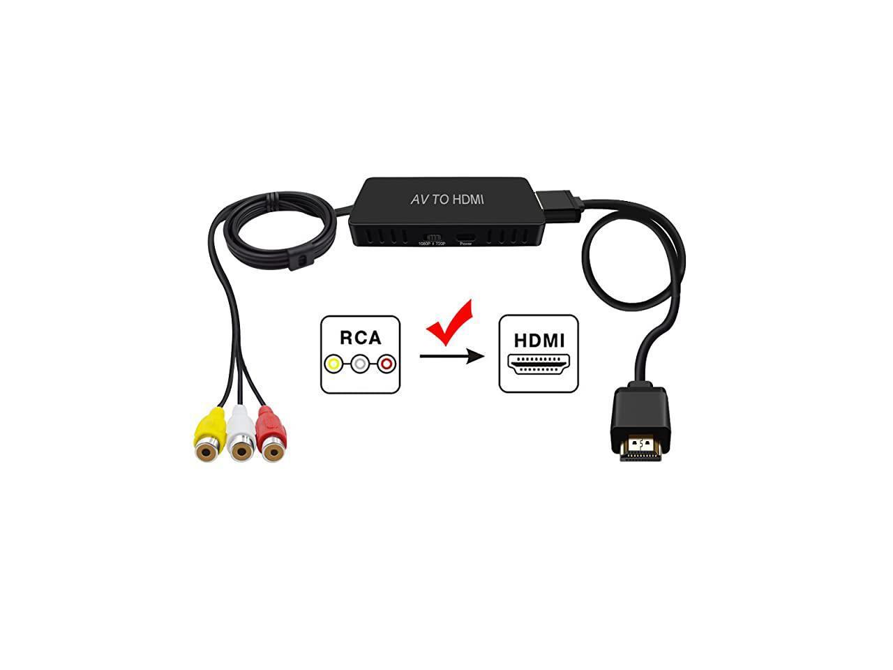 to HDMI Converter Nintendo 64 to HDMI AV to HDMI Support 1080P with