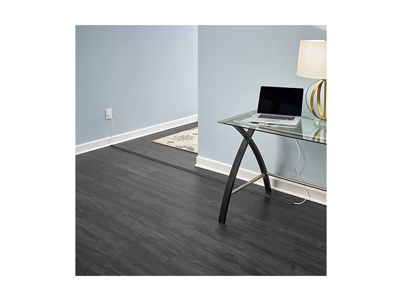 Wiremold Black Floor Management Kit Corduct Cord Protector Wire