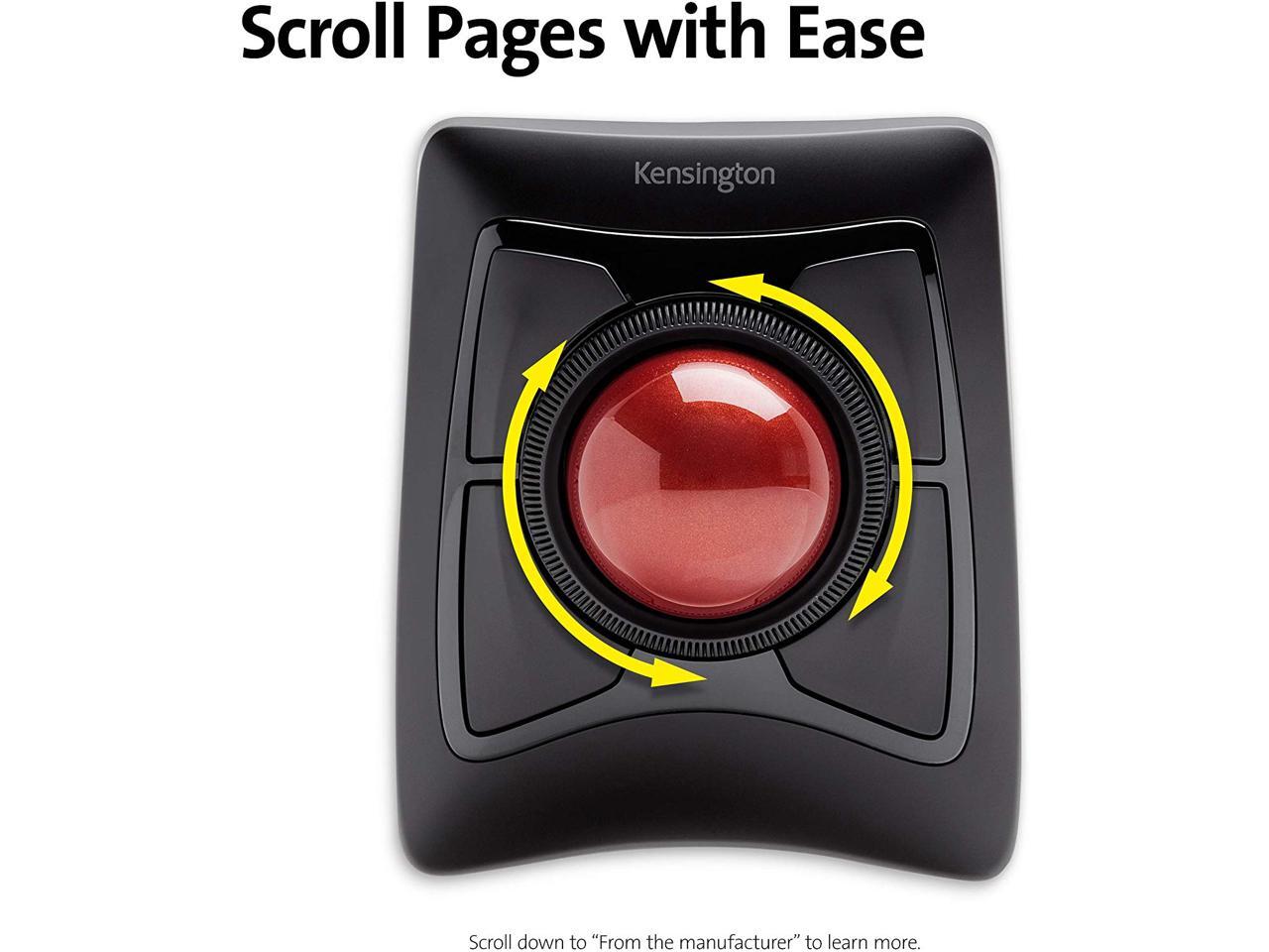 Kensington Expert Wireless Trackball Mouse (K72359WW)