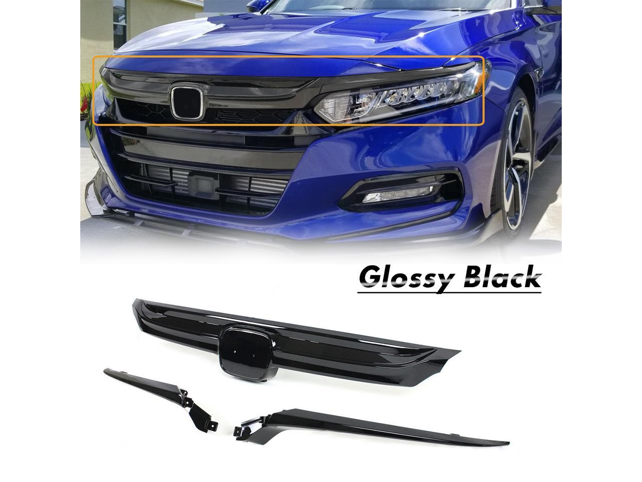 For 20182019 10th Gen Honda Accord Sedan JDM Sport Style Grille Glossy