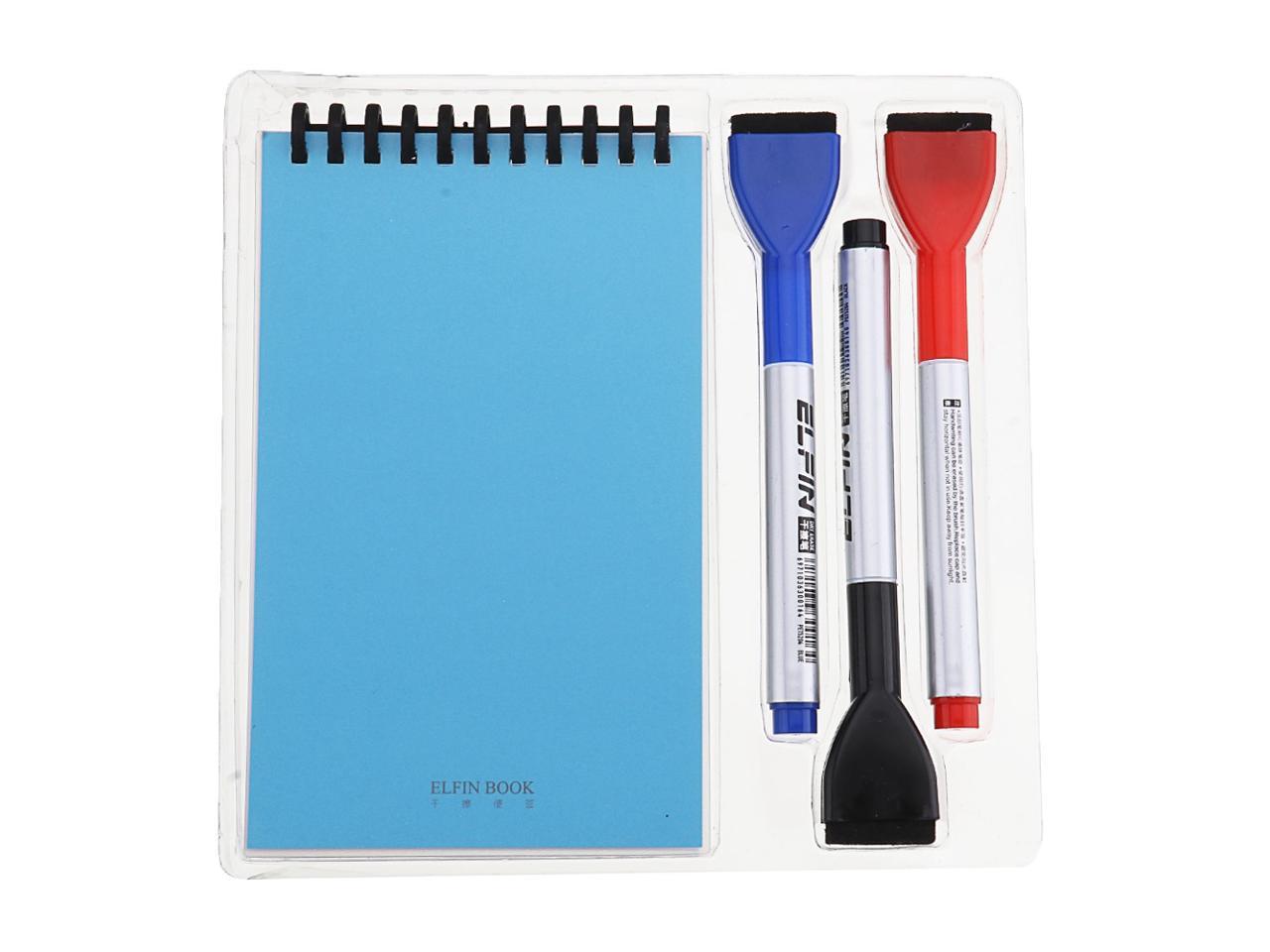 Elfinbook Reusable Eraserable Smart Note Memo Pad Mini Notebook Notepad with Pen 