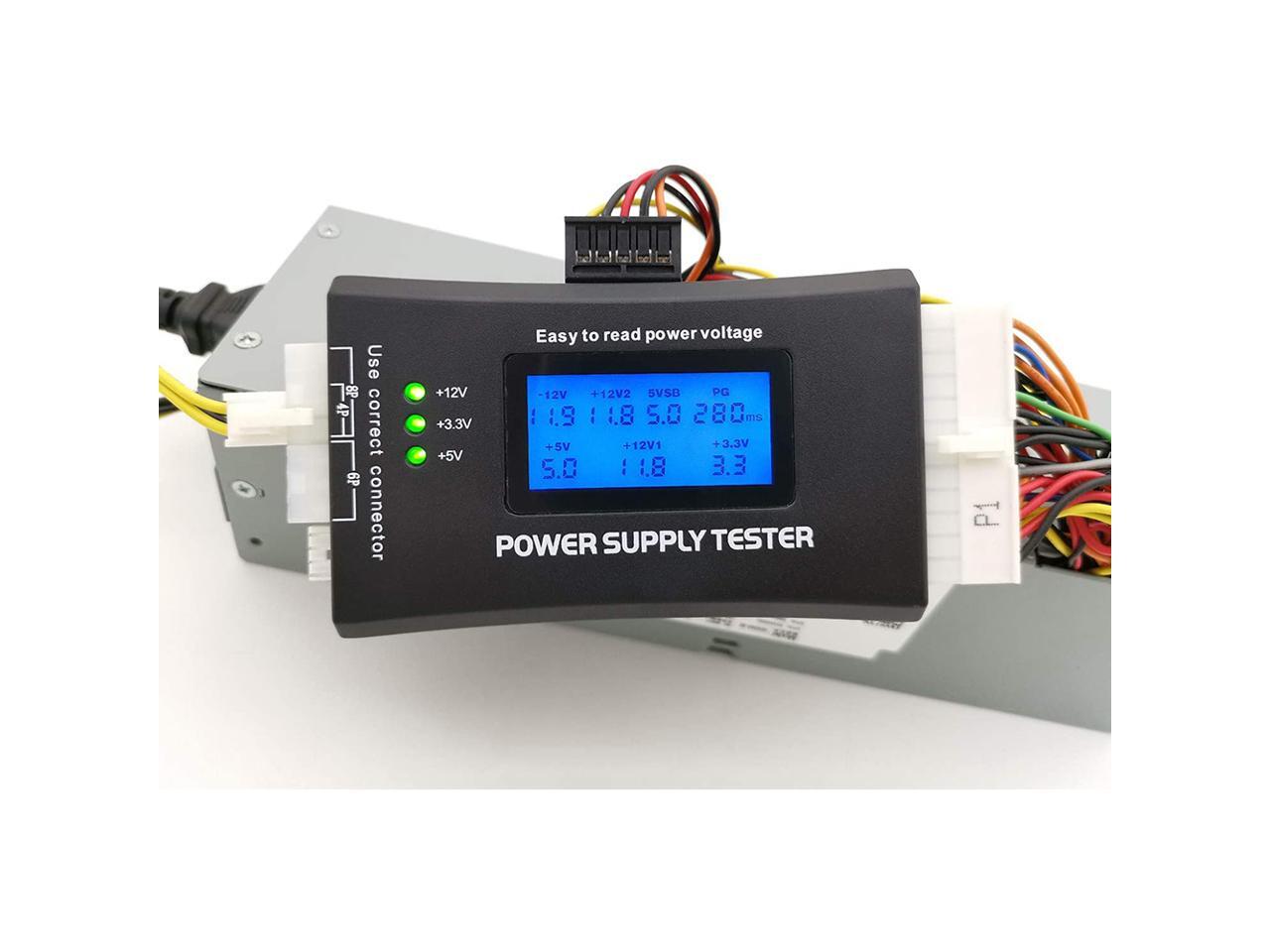 20/24 Pin ATX Computer PC Power Supply Tester for ATX/BTX/ITX/SATA/PCI