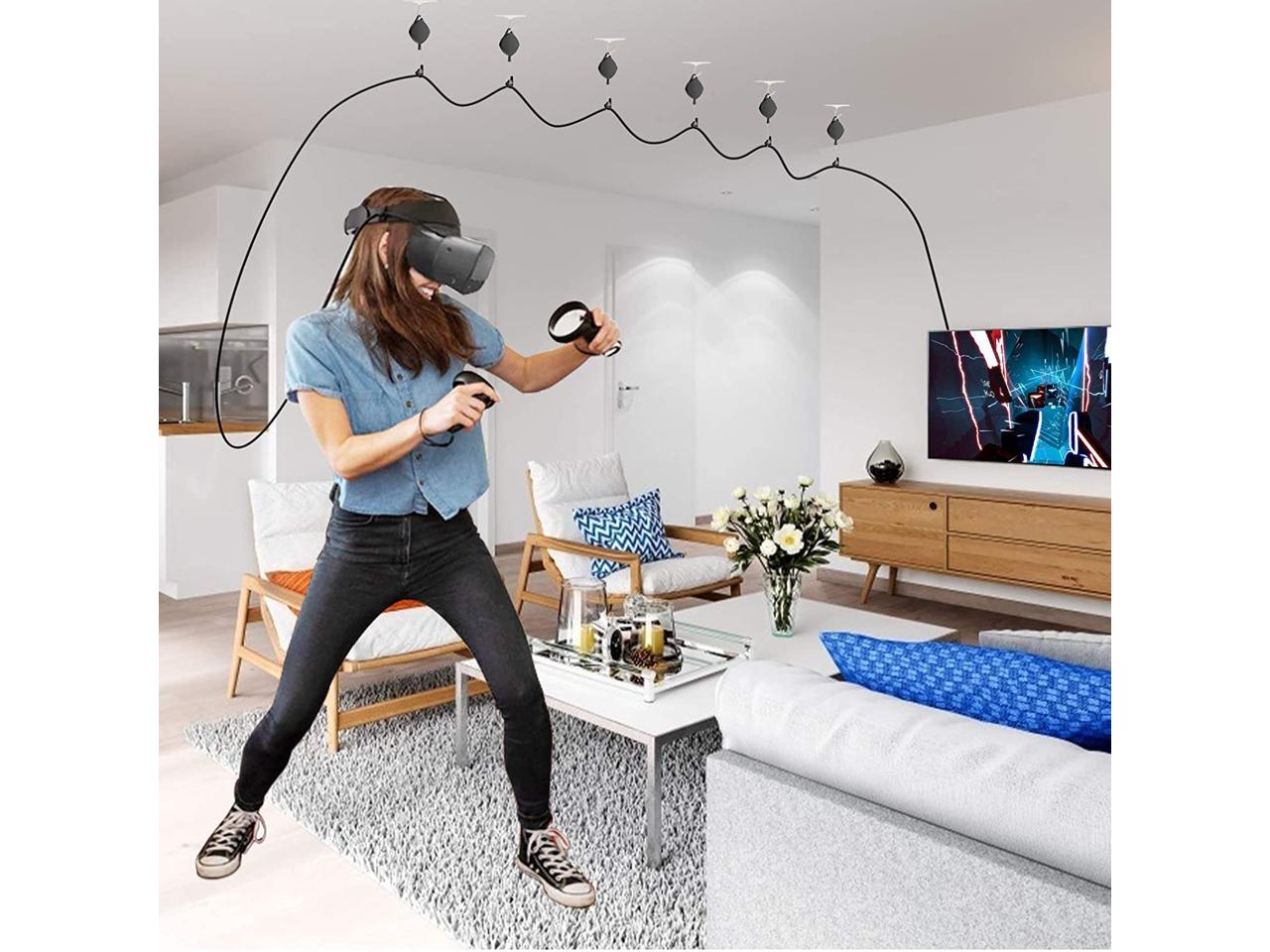 VR Cable Management Virtual Reality Wire Ceiling Pulley System for