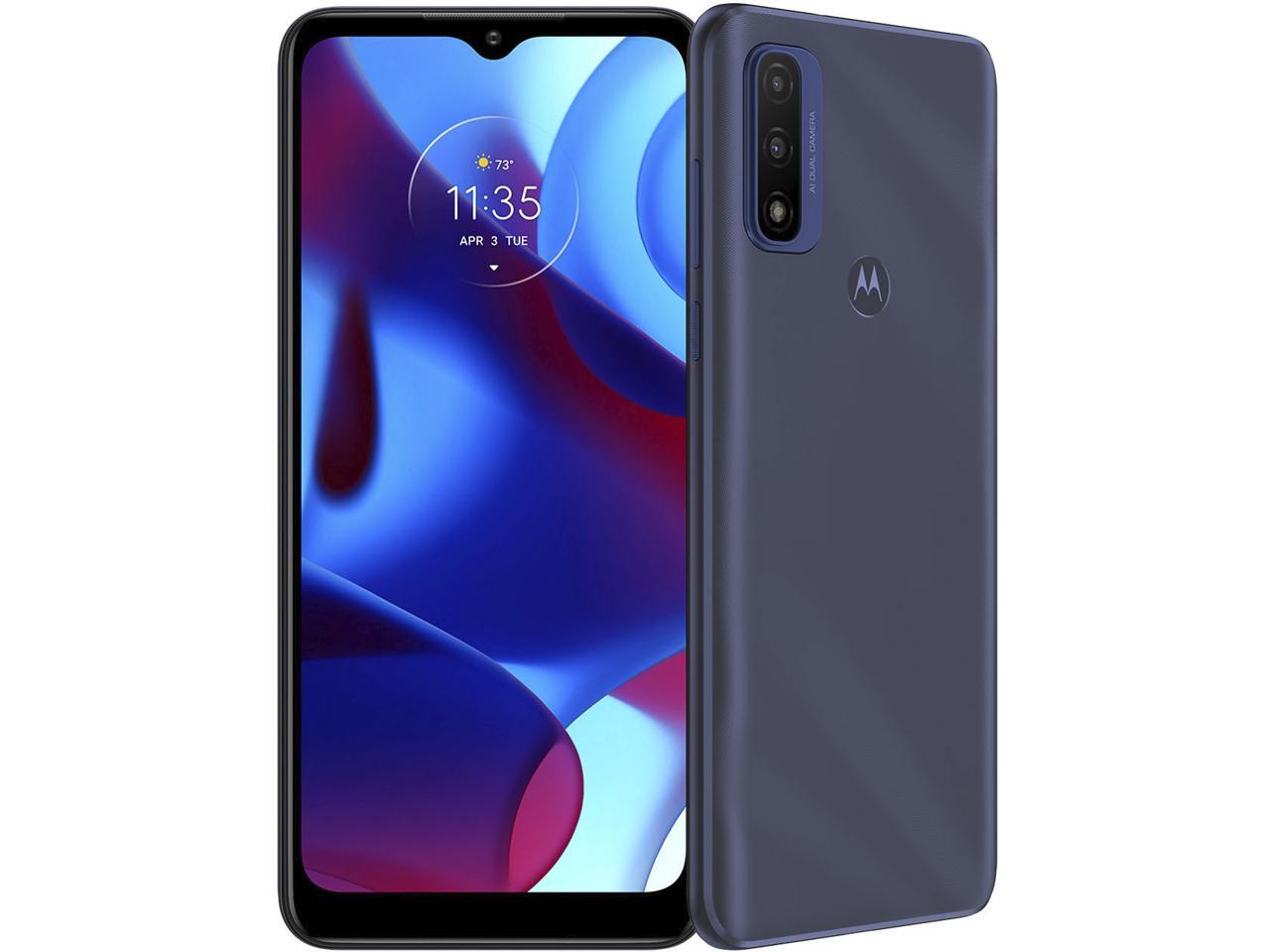 Motorola Moto G Pure XT21634 4G LTE Unlocked Cell Phone 6.5" Deep