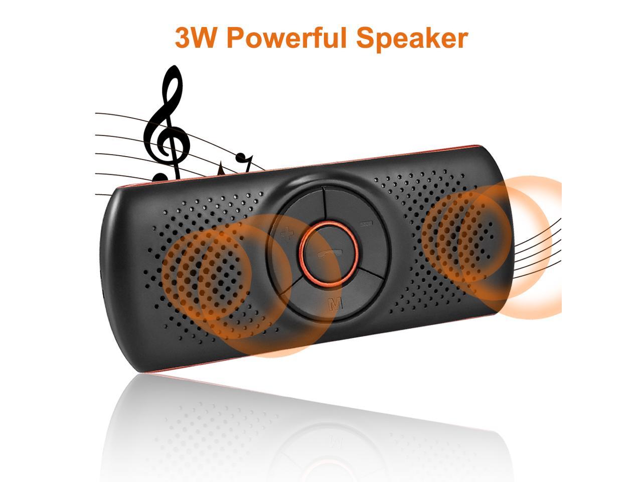 Bluetooth Handsfree Speakerphone for Cell Phone, NETVIP Wireless Car