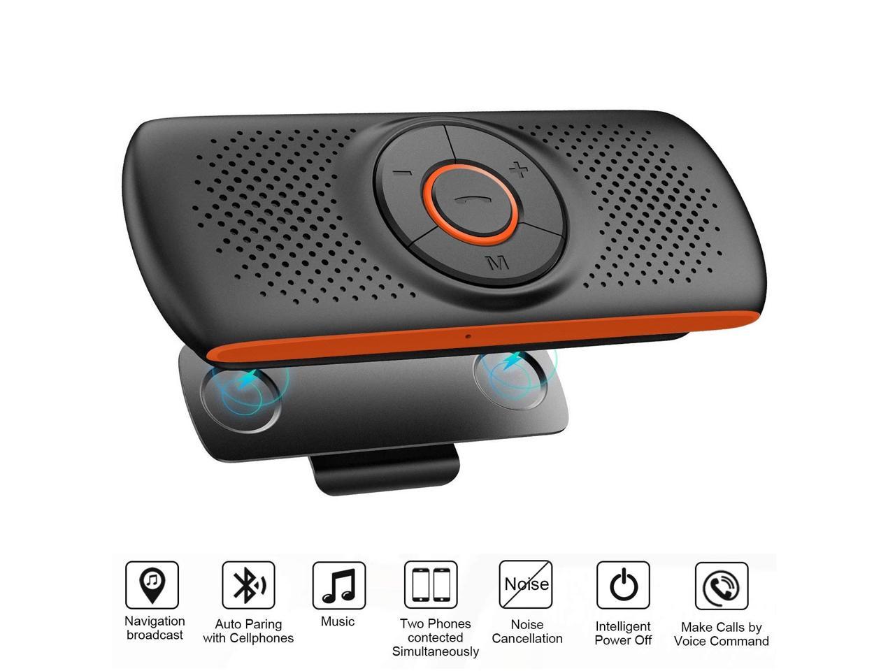 Bluetooth Handsfree Speakerphone for Cell Phone, NETVIP Wireless Car ...