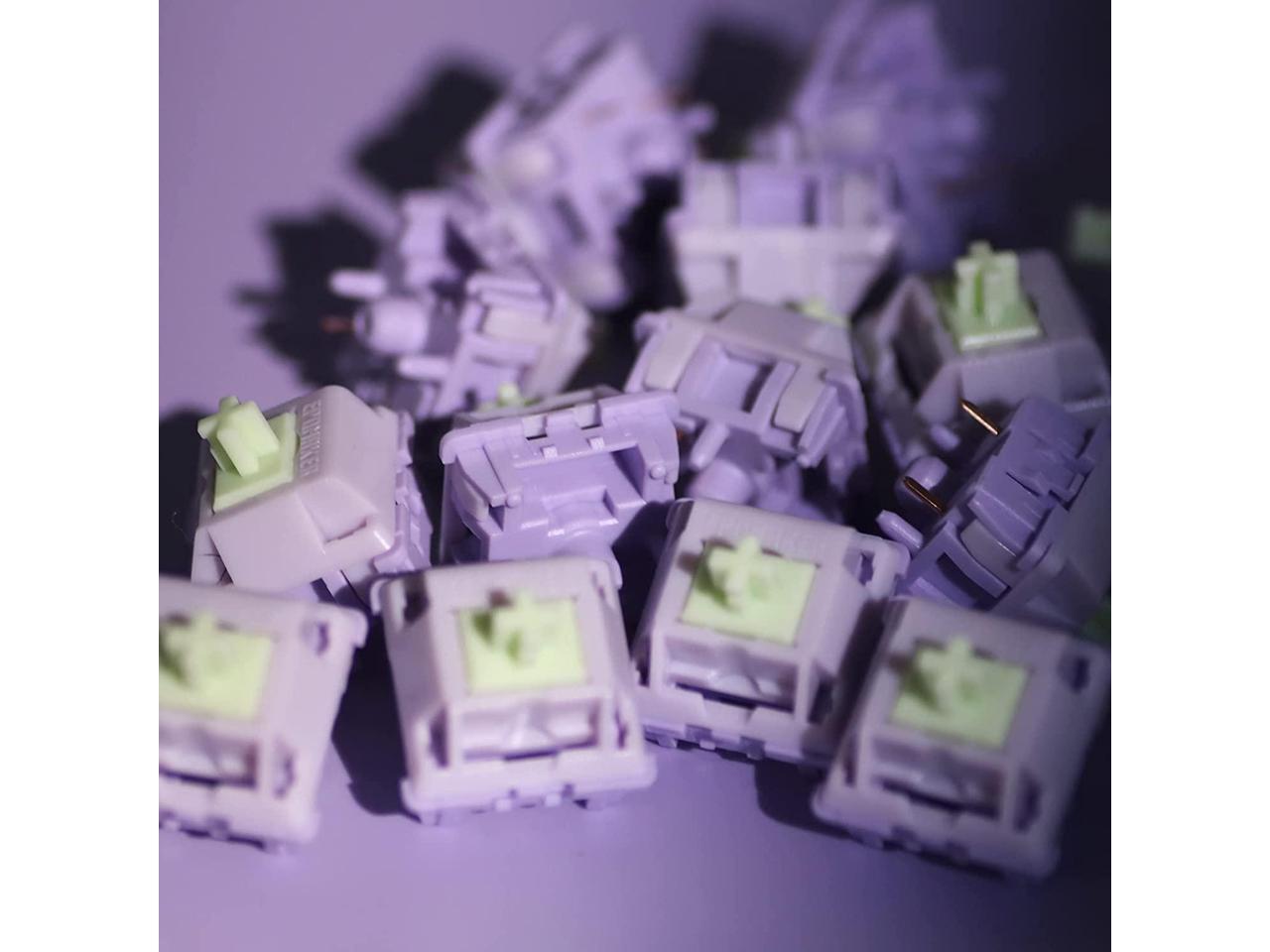 EPOMAKER Wisteria 39gf Linear Mechanical Keyboard Switches Set, 5 Pin ...