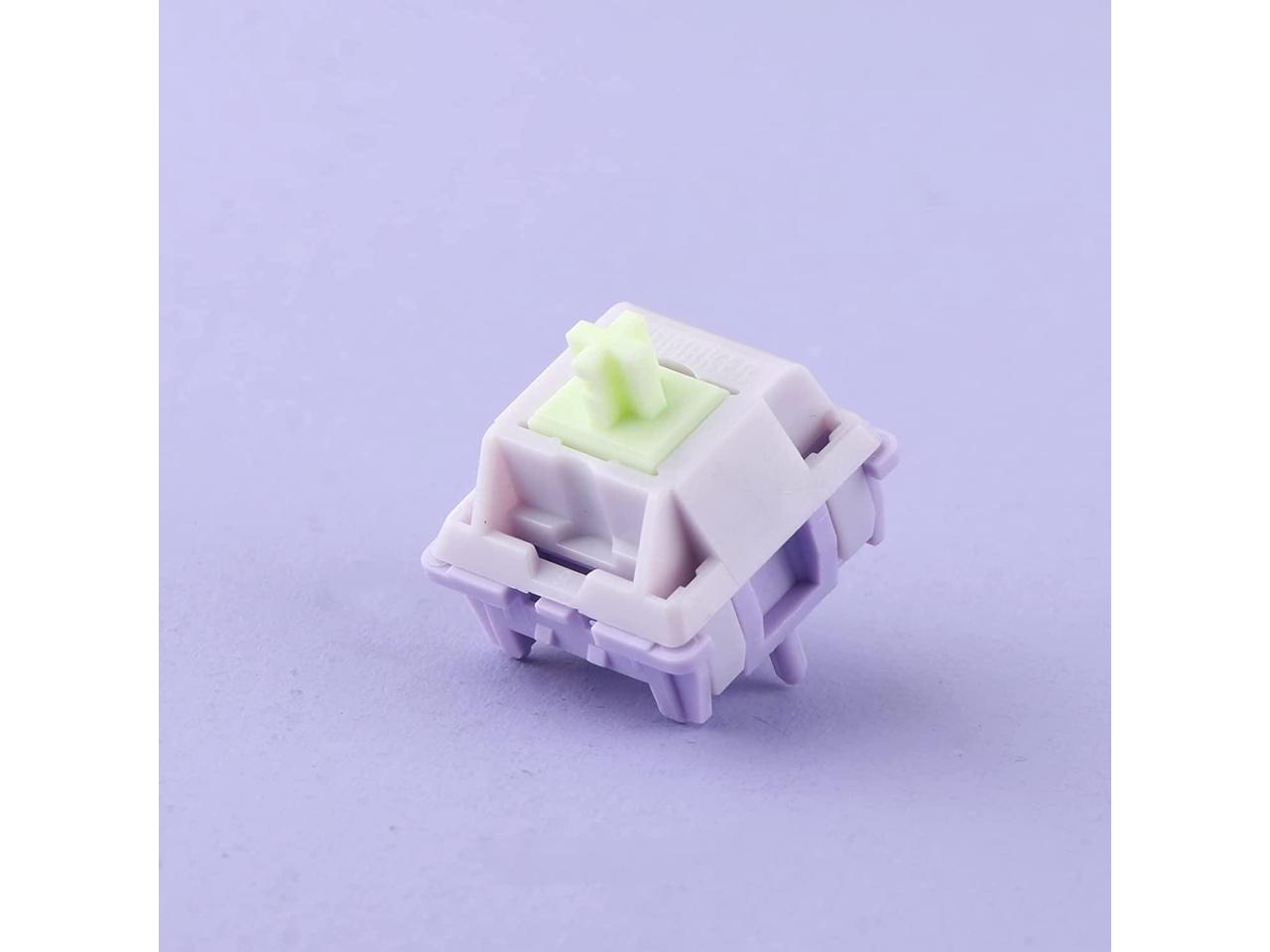 EPOMAKER Wisteria 39gf Linear Mechanical Keyboard Switches Set, 5 Pin ...