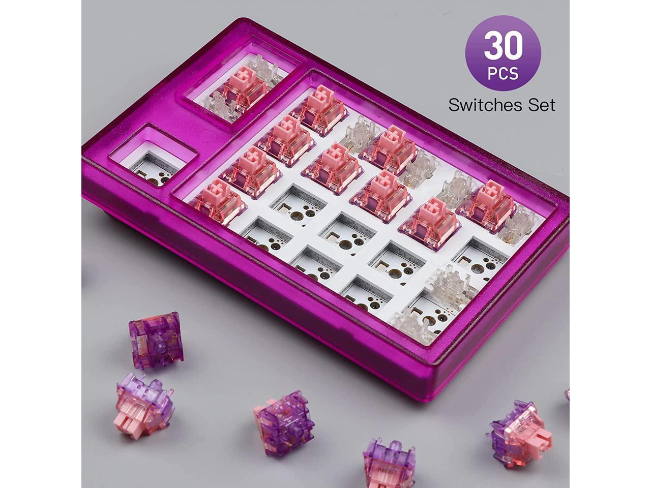 キーボード Epomaker Jade Blossom switch 43gf 30x3 キーボード