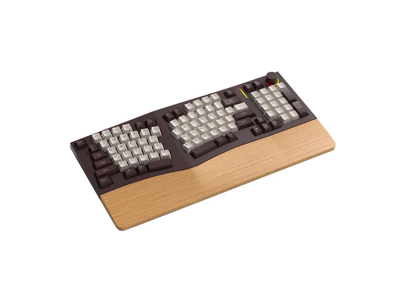 Feker Alice 98 Gaming Keyboard, 1800Alice HotSwappable Wired/Wireless