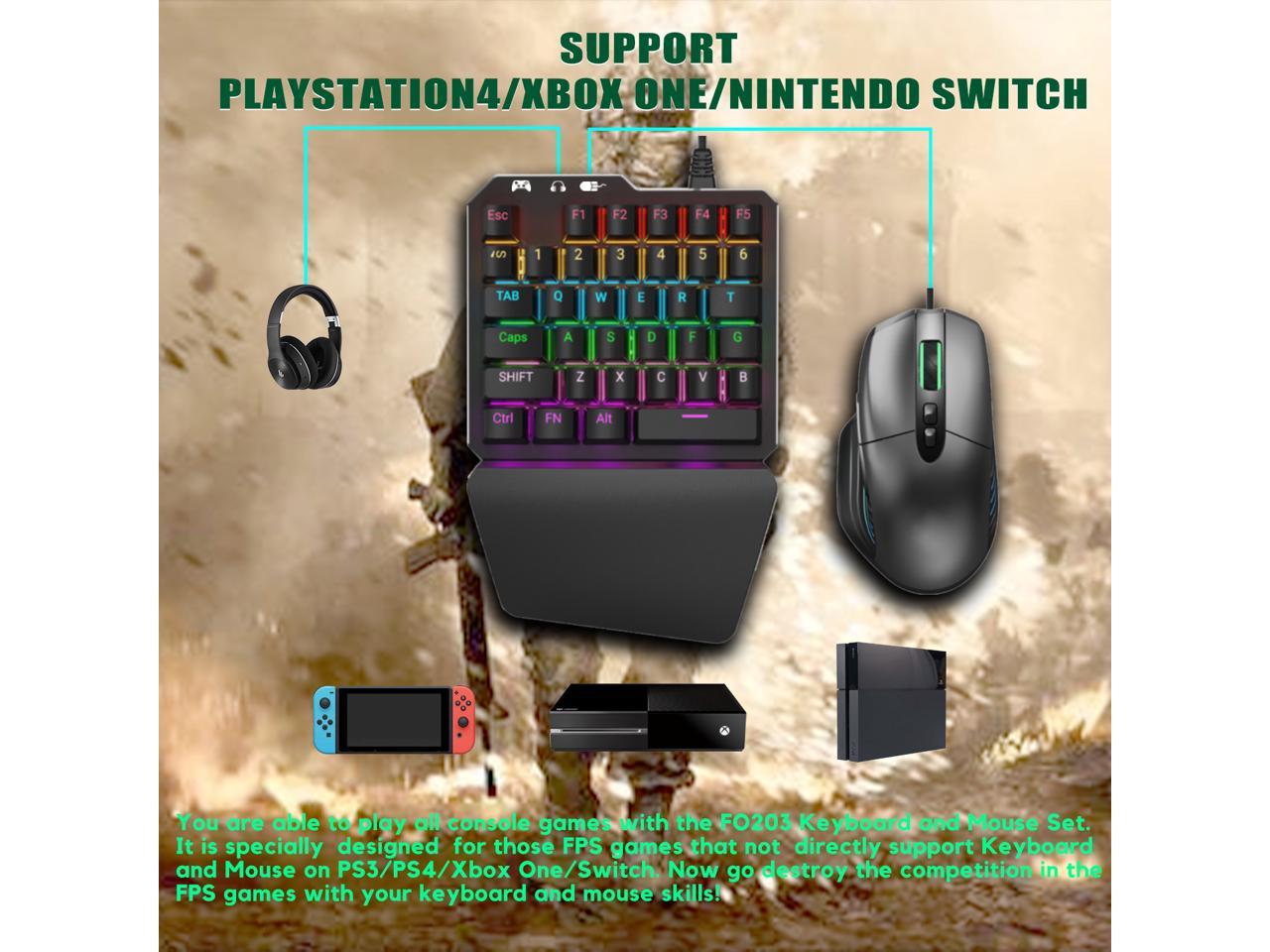 can you play mouse and keyboard on nintendo switch