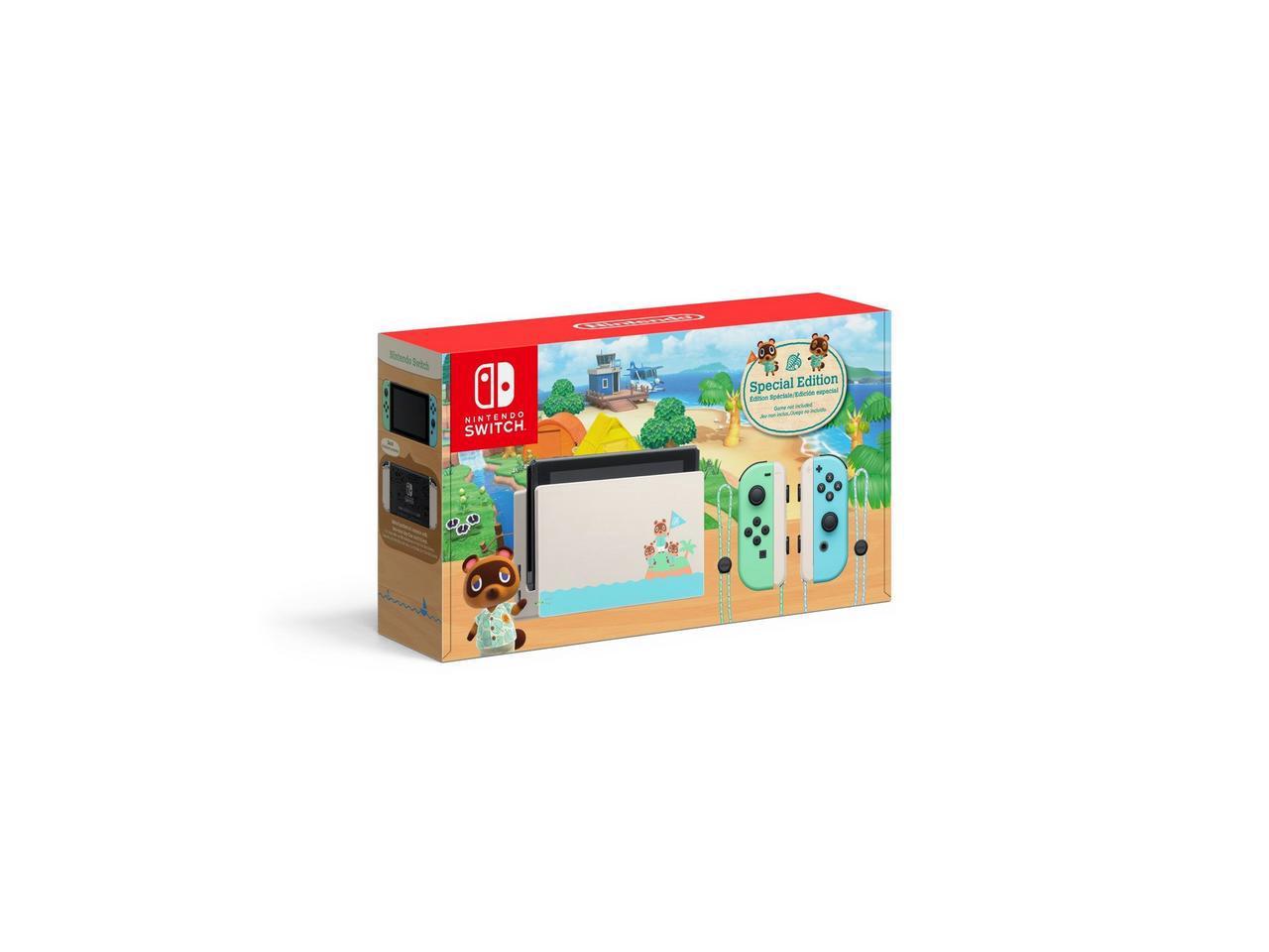 Nintendo Switch Animal Crossing New Horizons Edition Switch Newegg Com