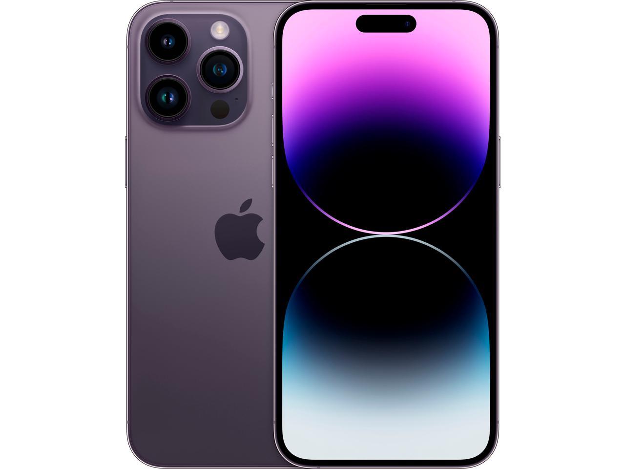 Apple - iPhone 14 Pro Max 128 GB - Deep Purple (Unlocked US 
