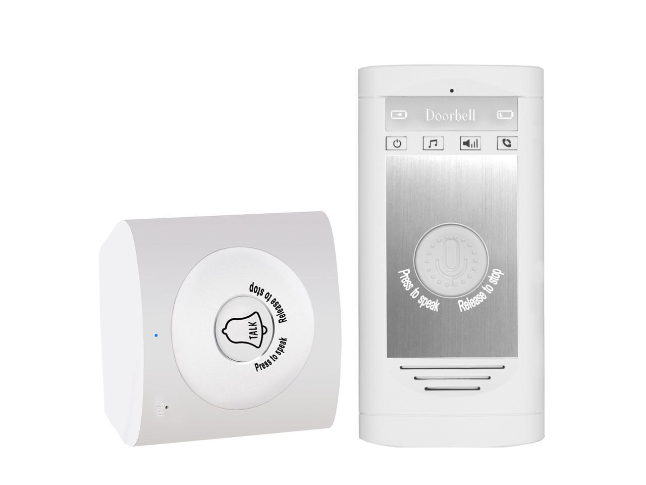 Wireless Doorbell, Two Way Voice Talk, Long Range for Home