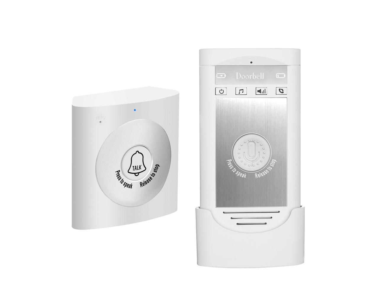 Wireless Doorbell, Two Way Voice Talk, Long Range for Home