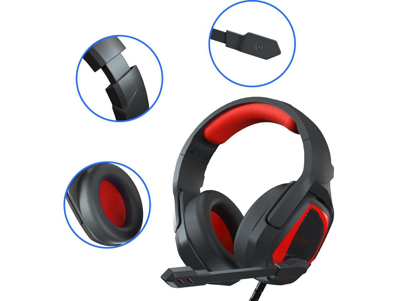 PS4 Headset, MH602 Gaming Headset,Xbox one Stereo Gaming Headphone with