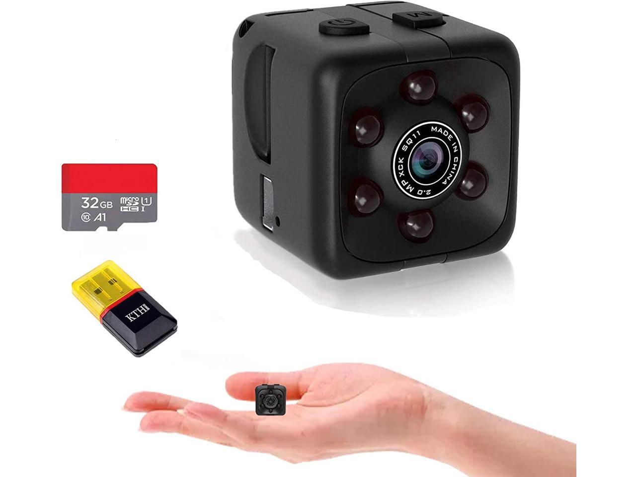 Mini Spy Camera Include 32G SD Card Hidden Camera HD Audio and Video