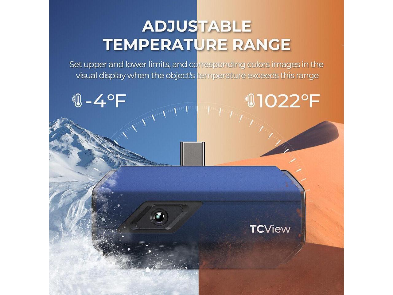 TOPDON TC001 Thermal Imaging Camera for Android, 256x192 IR High