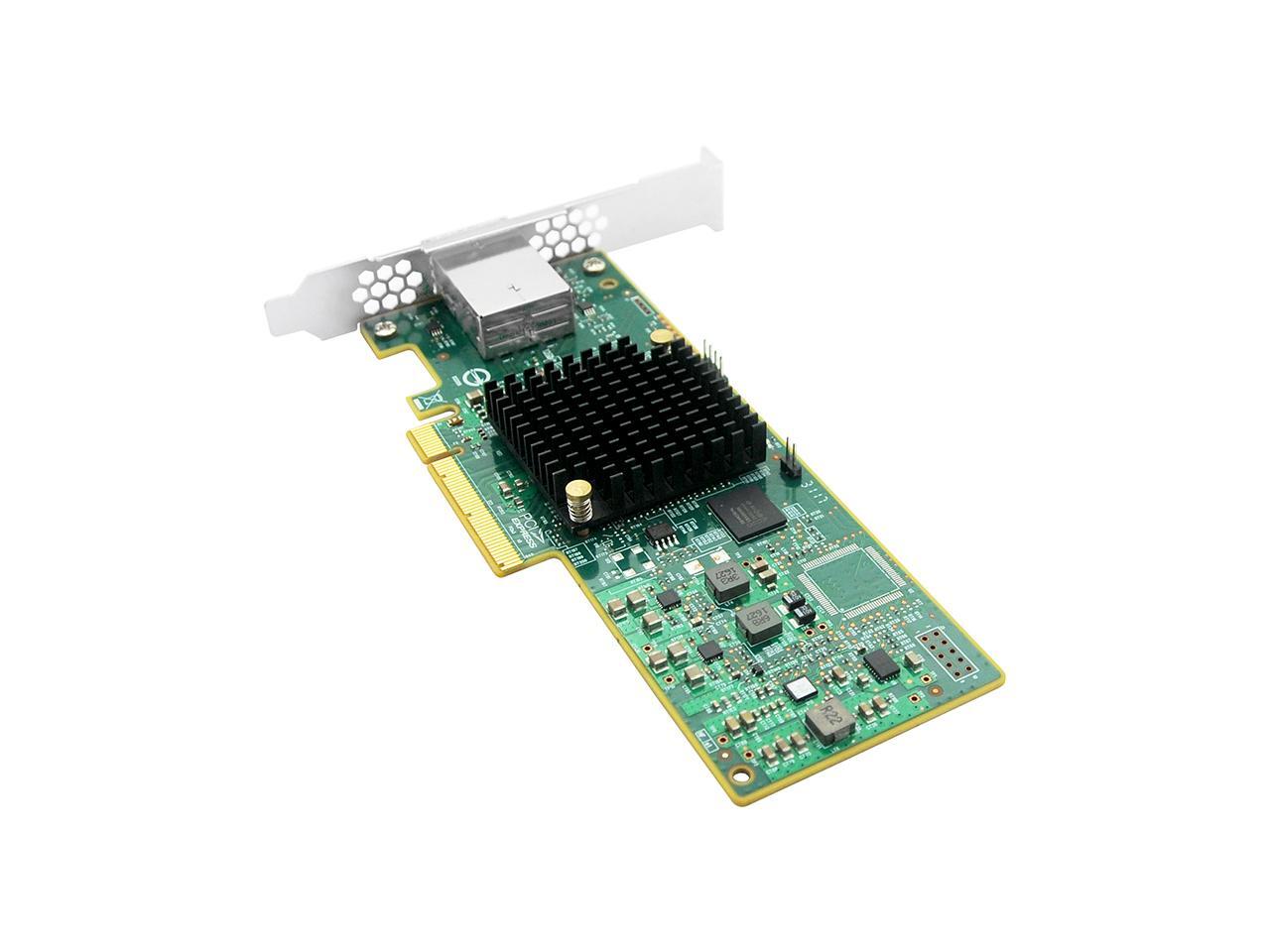 8Port 12Gb/s External PCI Express SAS/SATA HBA Controller SAS 3008, compatible