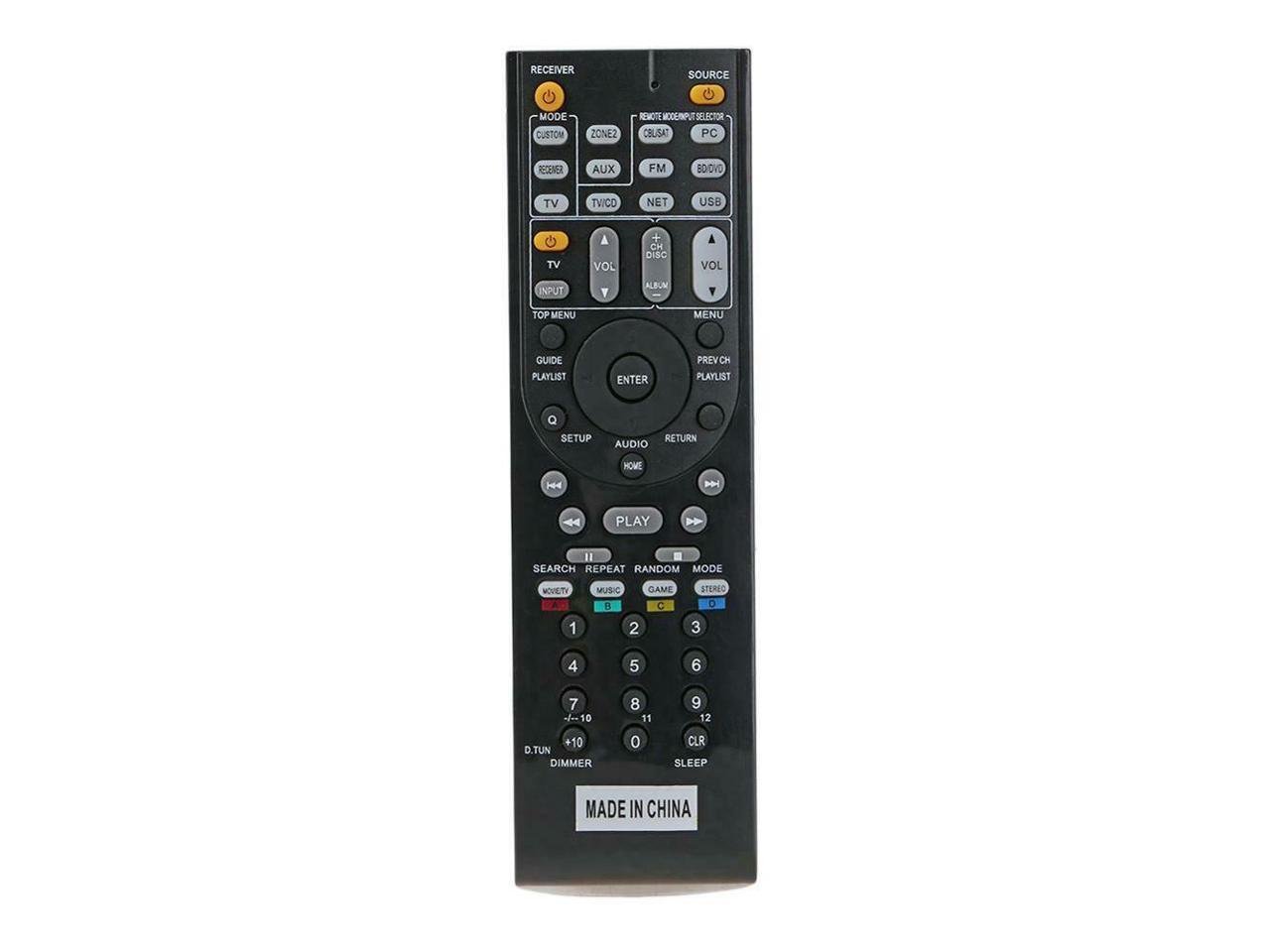 Remote Control Universal For ONKYO HT-R290 HT-R390 HT-R580 HT-R680 HT ...