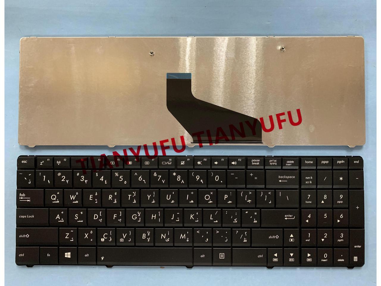 For Asus K53U K53T K53B X53T K53 X53U K53Z Arabic Keyboard AR BLACK ...