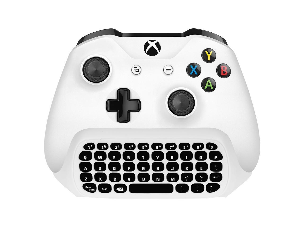 Xbox One Wireless Chatpad Keyboard with 3.5mm Audio Jack for Microsoft