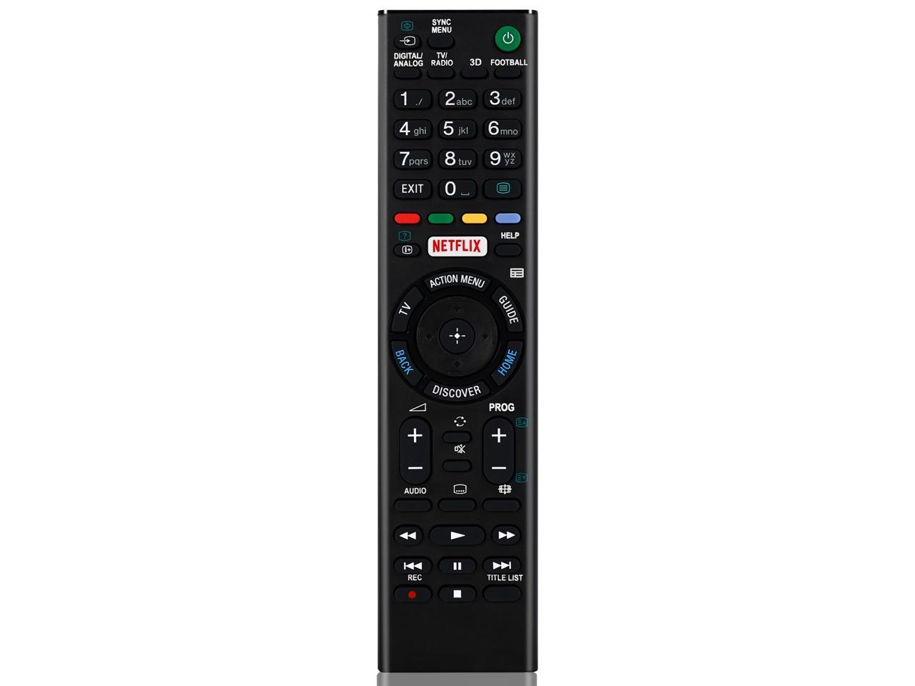 Leankle Remote Controller RMT-TX200E for Sony TV KD-49XD7004, KD ...