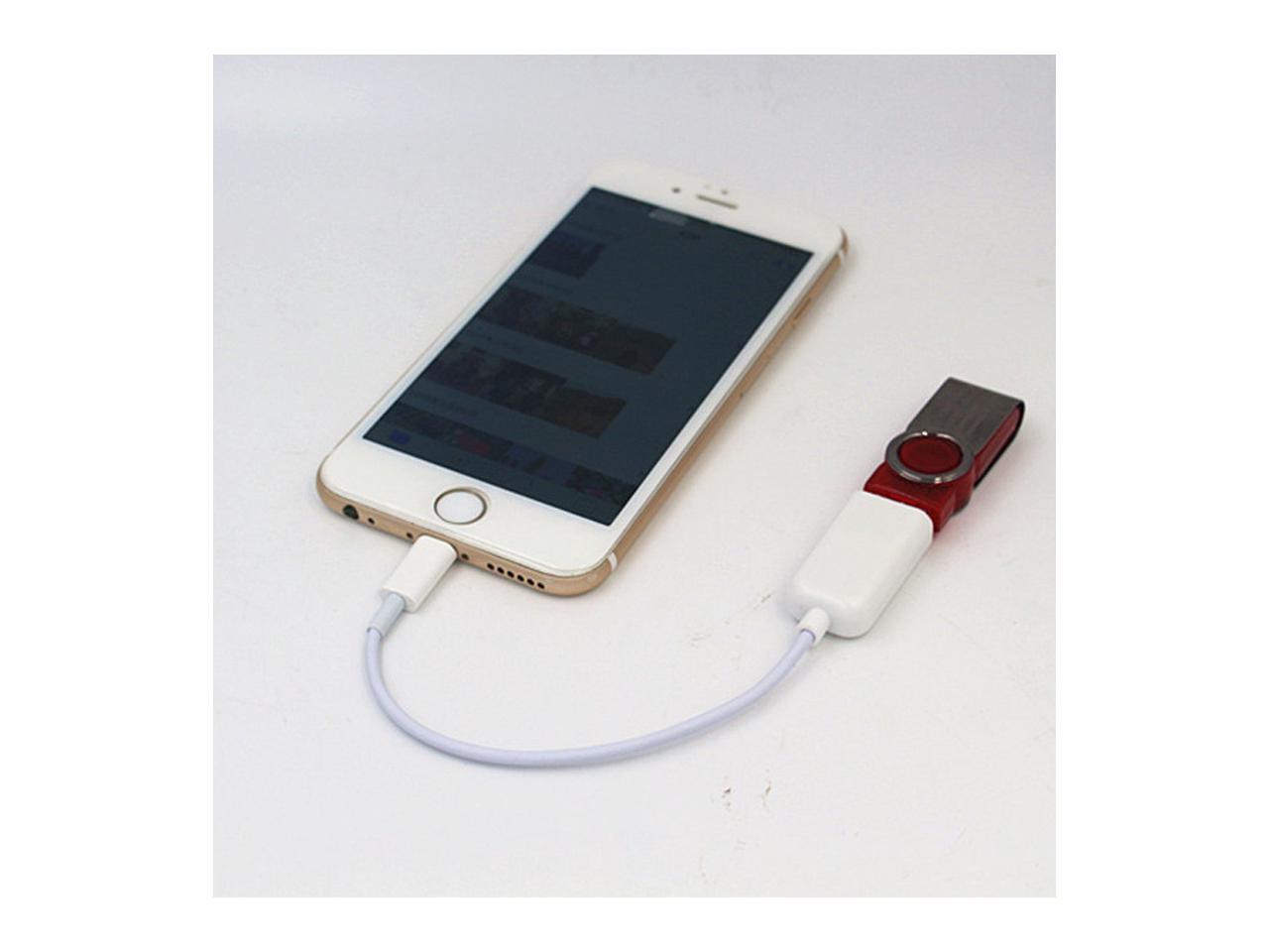 USB A to Apple Lightning 8 PIN Camera Keyboard Adapter Cable OTG iPhone