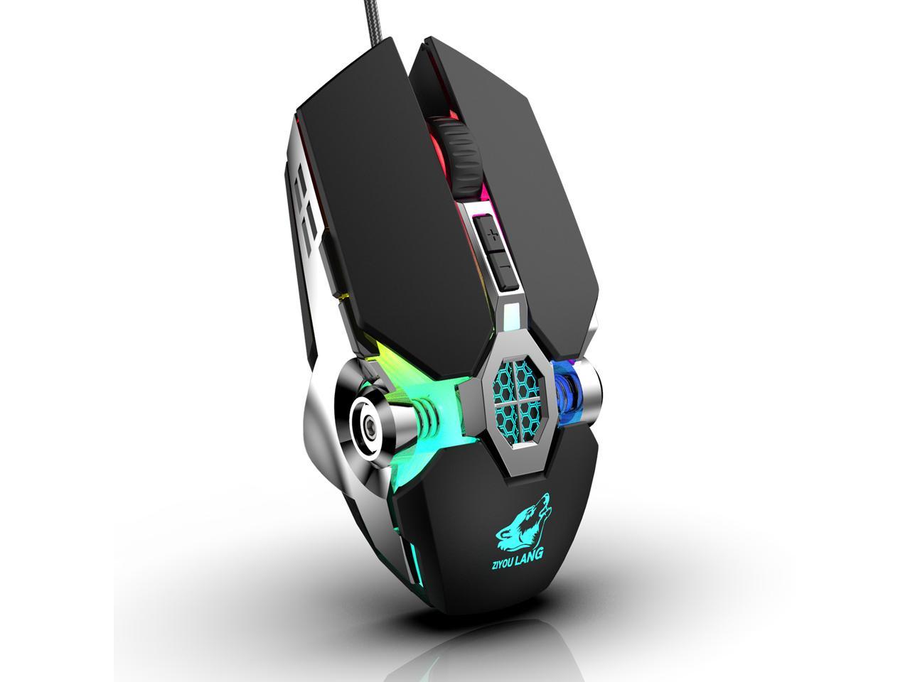 V8 Mechanical Wired Mouse Gaming Computer Gaming Macro 