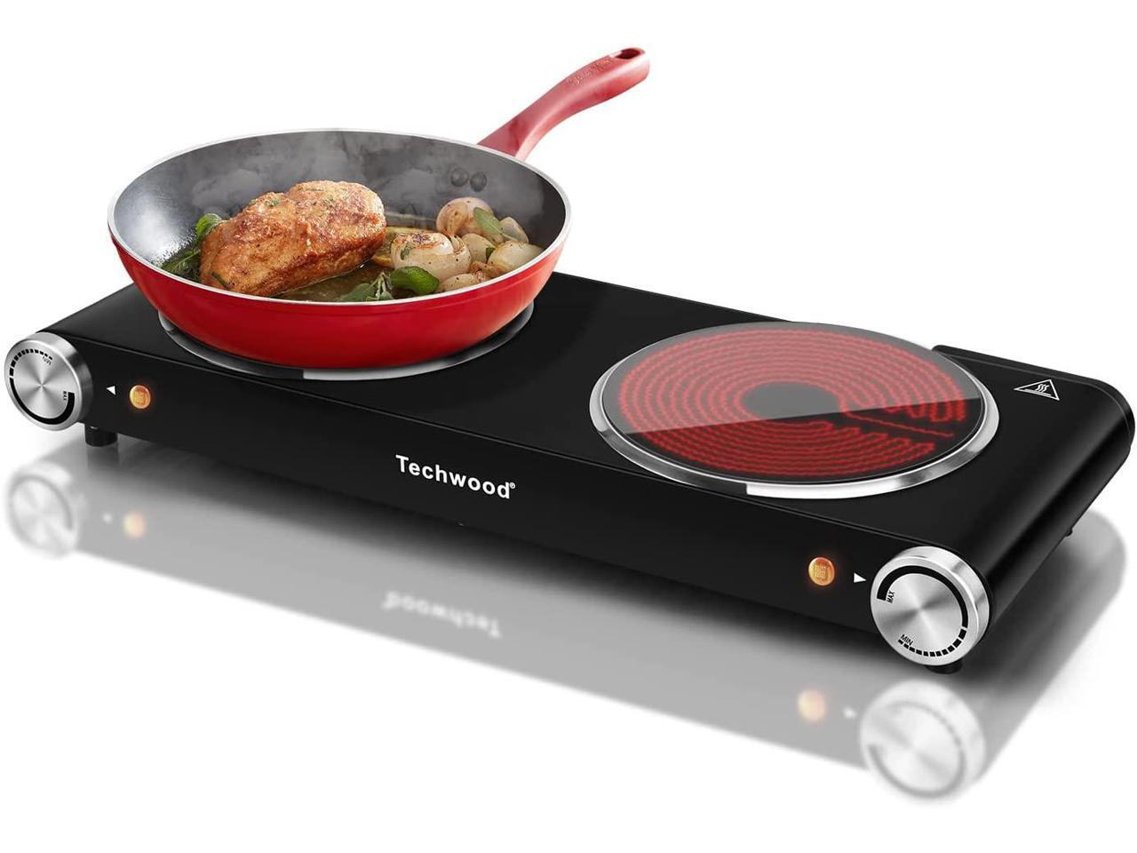 techwood hot plate portable electric stove