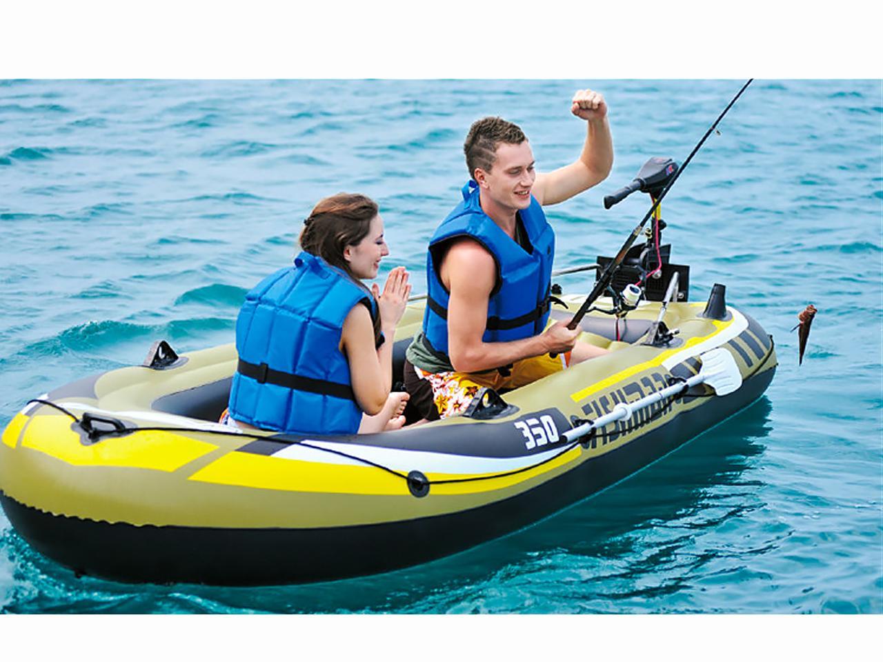 Amazon.com : MOORRLII Inflatable Kayak, 3 Person Inflatable Boat, Folding PVC  Inflatable Canoe, 200Kg Load Bearing, with 2 Paddle Mounts for Fishing,  Diving, Standard : Sports & Outdoors