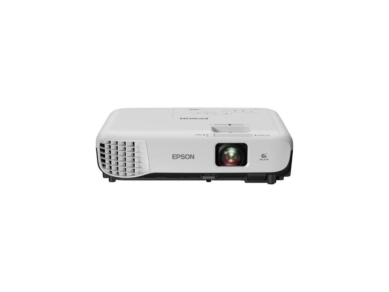 Epson VS350 XGA 3LCD Portable Projector 3300 lumens, V11H839220