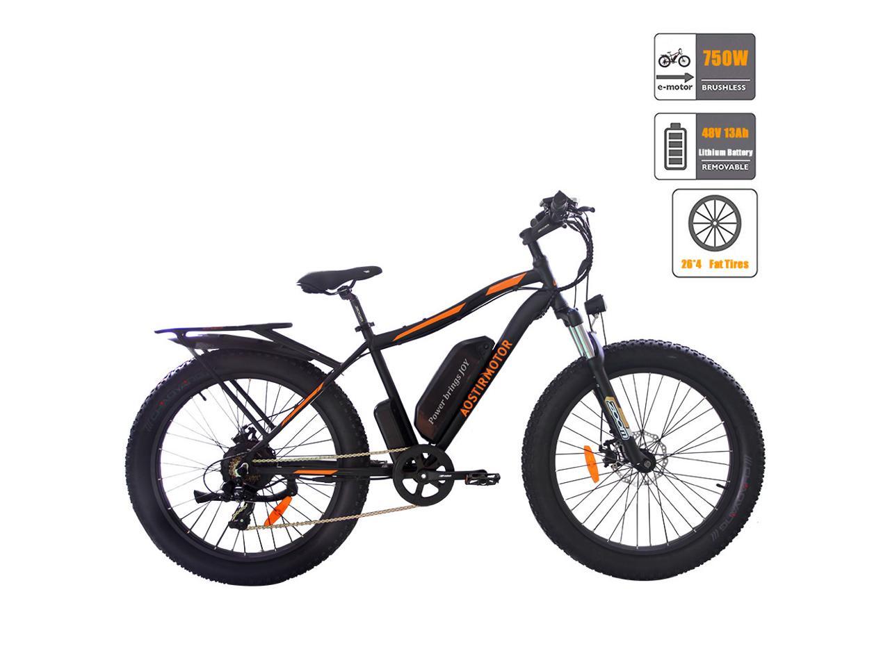 dj fat bike 750w 48v 13ah power electric bicycle