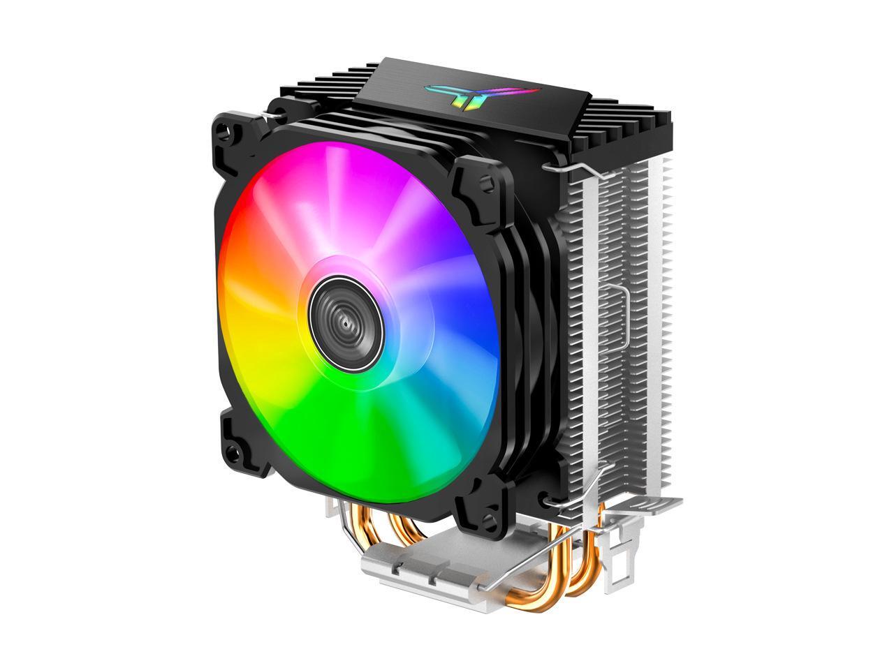 CPU Cooler with 2 Direct Contact Heatpipes, CPU Air Cooler for Intel