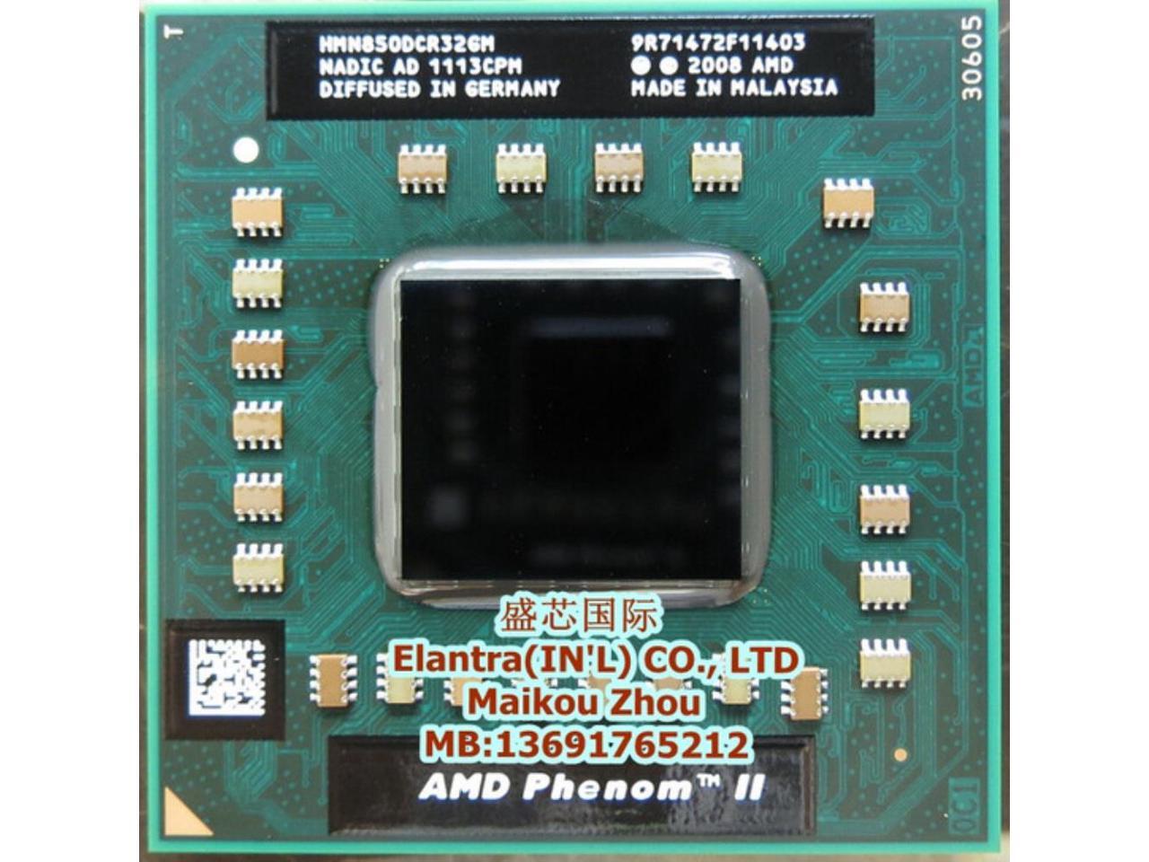 Ordenador portátil AMD N850 n850 HMN850DCR32GM cpu 1,5 M caché/2,2 GHz ...