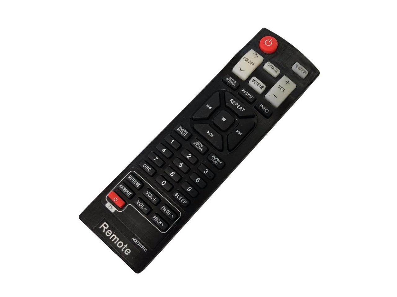 AKB73575401 AKB73575421 Replace Remote for LG Soundbar NB3520A NB2420A