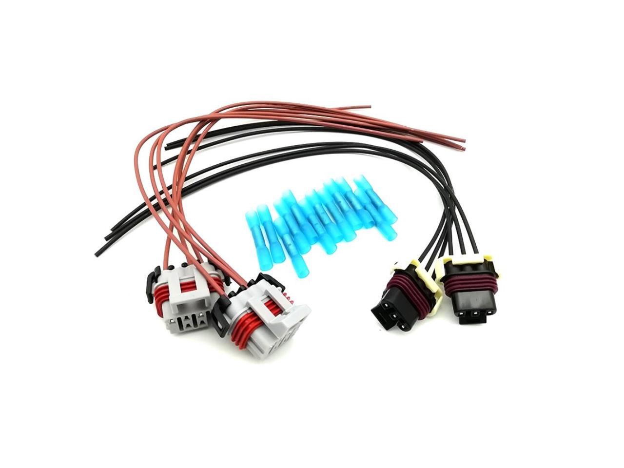 2sets/lot Truck Headlamp and Turn Signal light Wiring Harness For