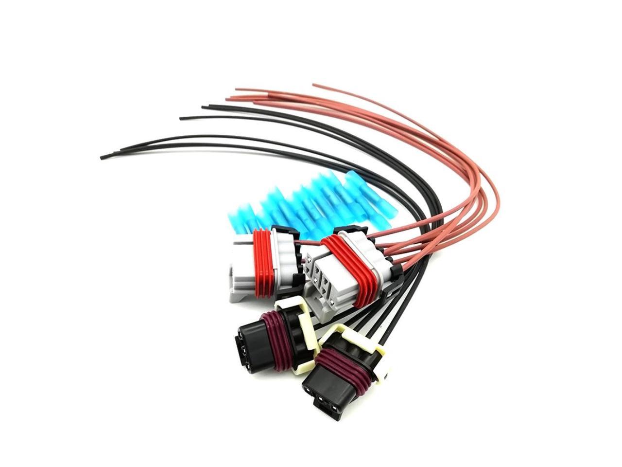 2sets/lot Truck Headlamp and Turn Signal light Wiring Harness For