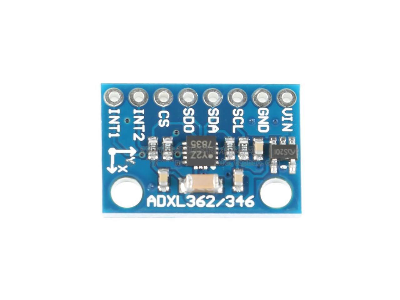 ADXL346 Triaxial Acceleration Sensor Module I2C/SPI Interface/Inclined