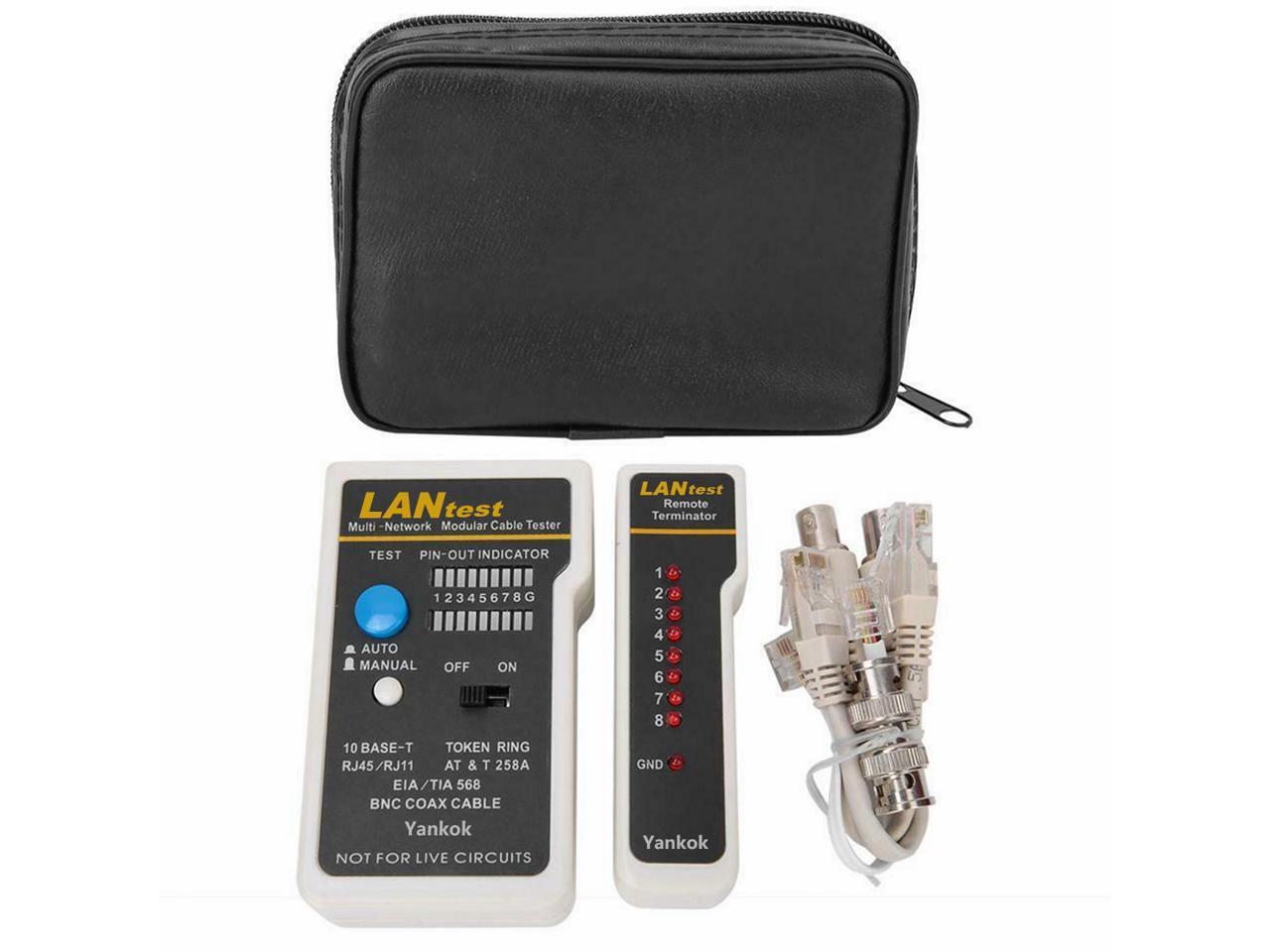 Yankok [LANtest Modular Cable Tester Kit] for 10BaseT