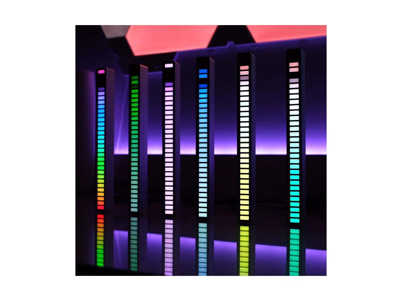 Smart LED Light Bars,RGB Music Level Indicator Light Voice Sound