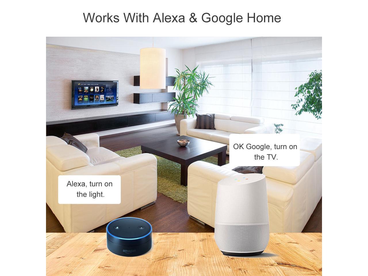 2200W pour Android/iOS APP Commande pour appareils électriques Module de domoti Leepesx SONOFF Basic WiFi Switch Compatible avec Alexa pour Google Home Minuteur Commutateur à Distance sans Fil 10A 