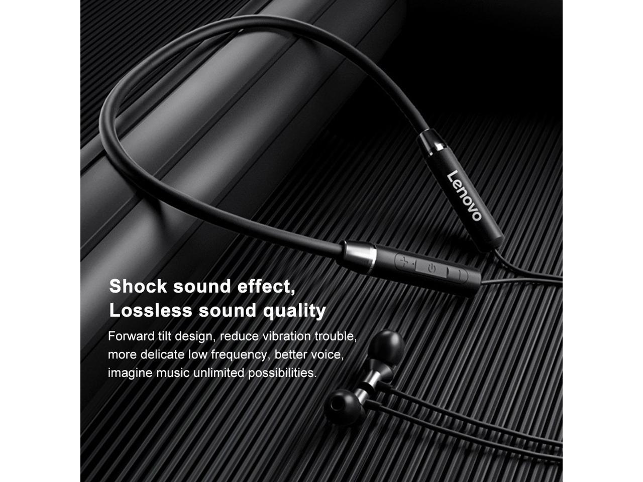 Lenovo HE05 Earphone Bluetooth5.0 Wireless Headset Magnetic Neckband