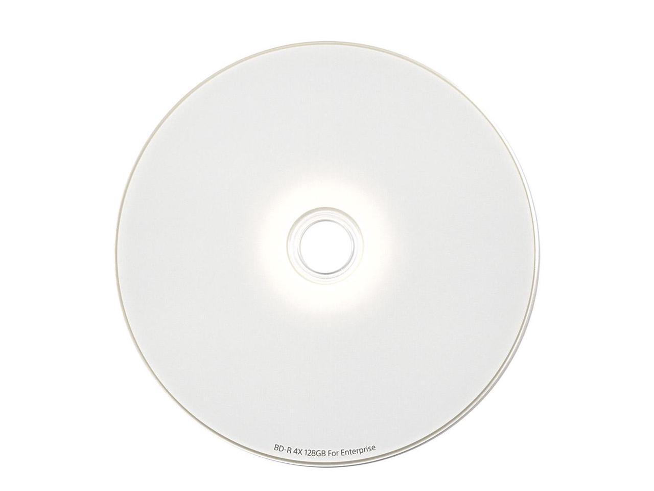 Sony 4X 128GB BDR XL 3 Discs White Inkjet Printable Bluray BDXL Quad Layer BDR