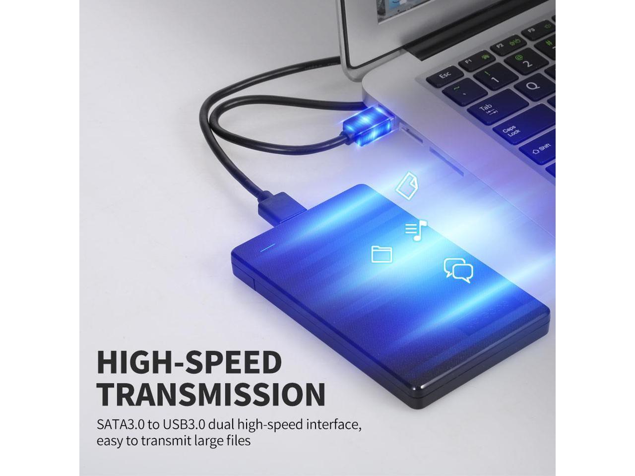 2.5 inch SATA External Hard Drive Case Portable USB 3.0 Hard Drive